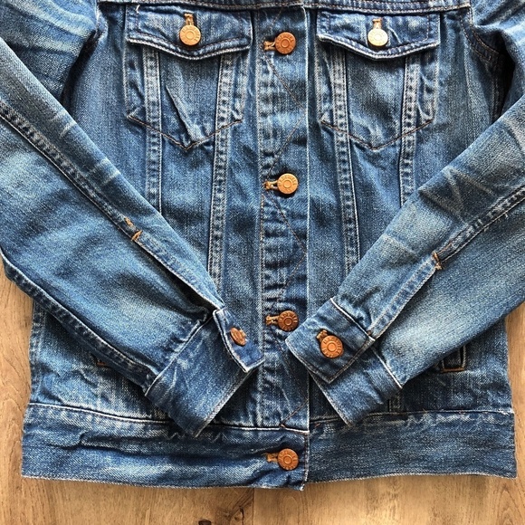 Madewell, Denim Jacket, Jean Jacket, Size XXS, Nice Condition - Picture 8 of 13